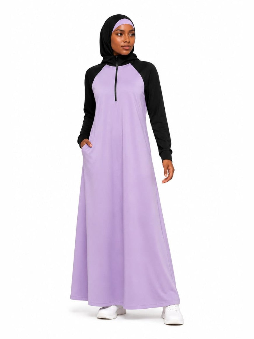 Sporty Raglan Dress 2
