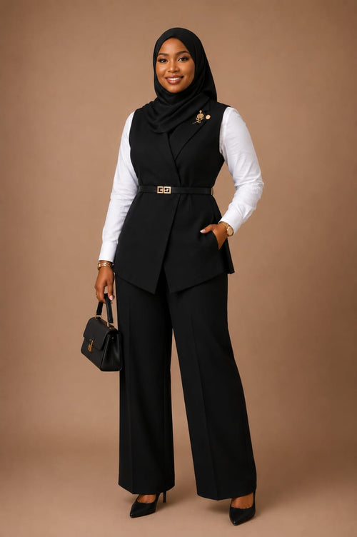 Zahrah Tailored Blazer Pants and Inner