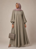 Zahrah Satin Long Top and Pants