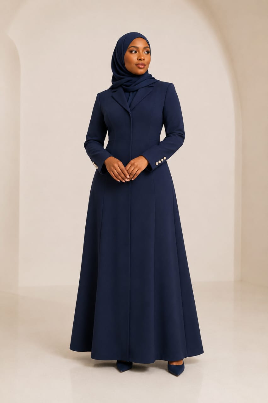 Zahrah Classic Modest Maxi Dress
