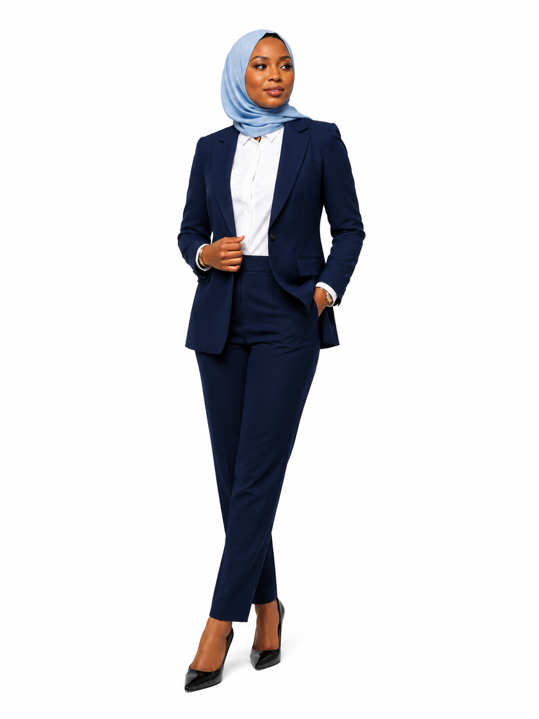 Tailored Blazer and Pants - Navy