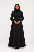 Zahrah Draped Kaftan Maxi Dress