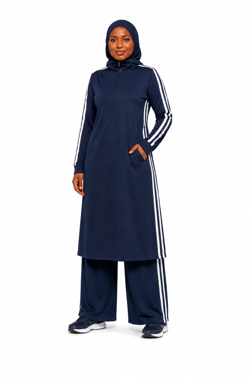 Sporty Tracksuit Dress
