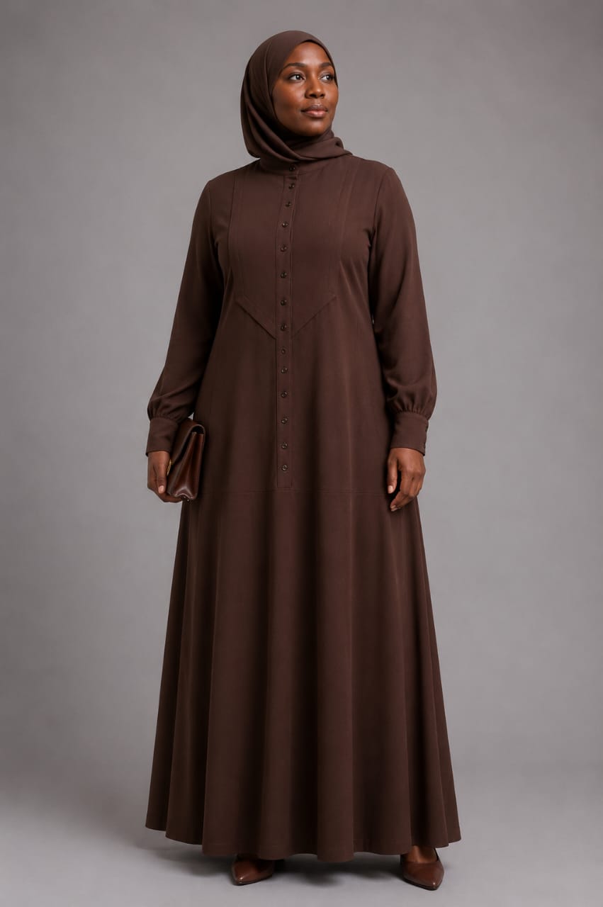 Classic Button-Front Dress