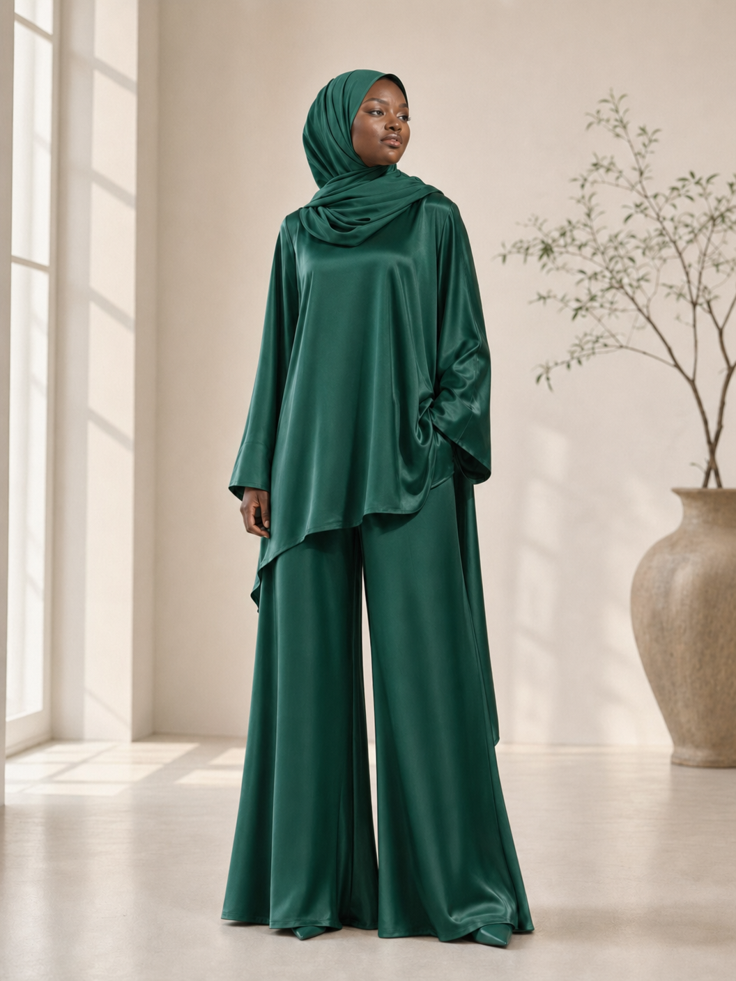 Amara Crepe Coord Set