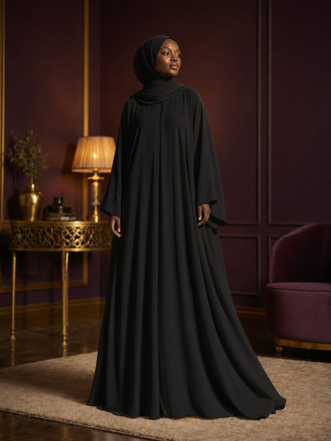 Zara Striped Kaftan