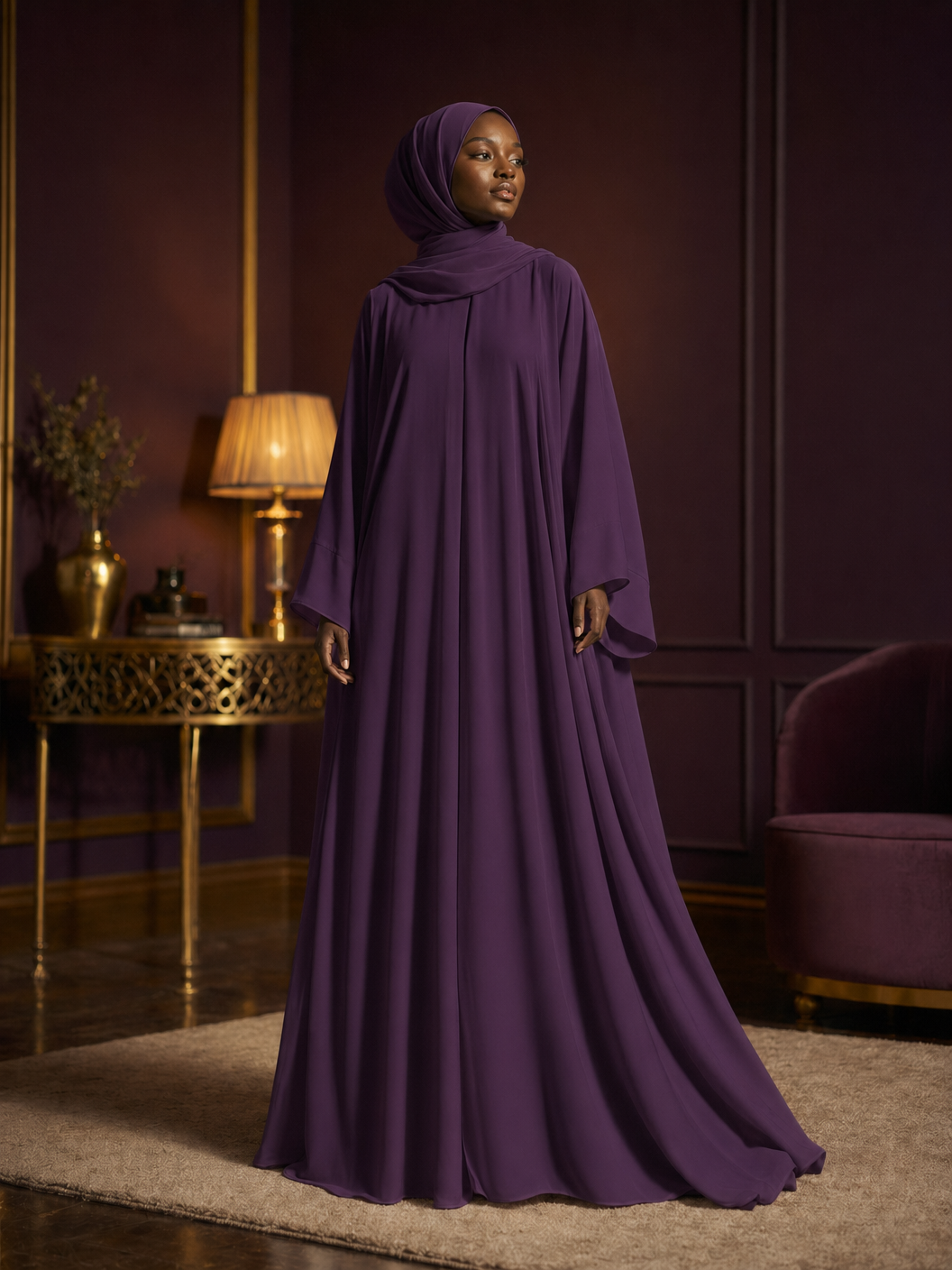Nour Satin Coord Set