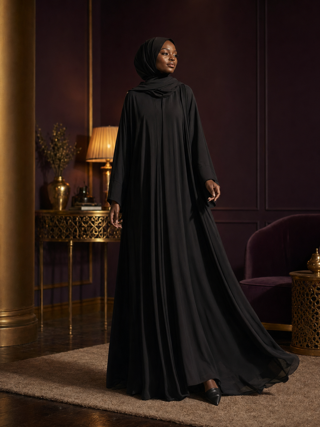 Nour Embroidered Maxi Dress