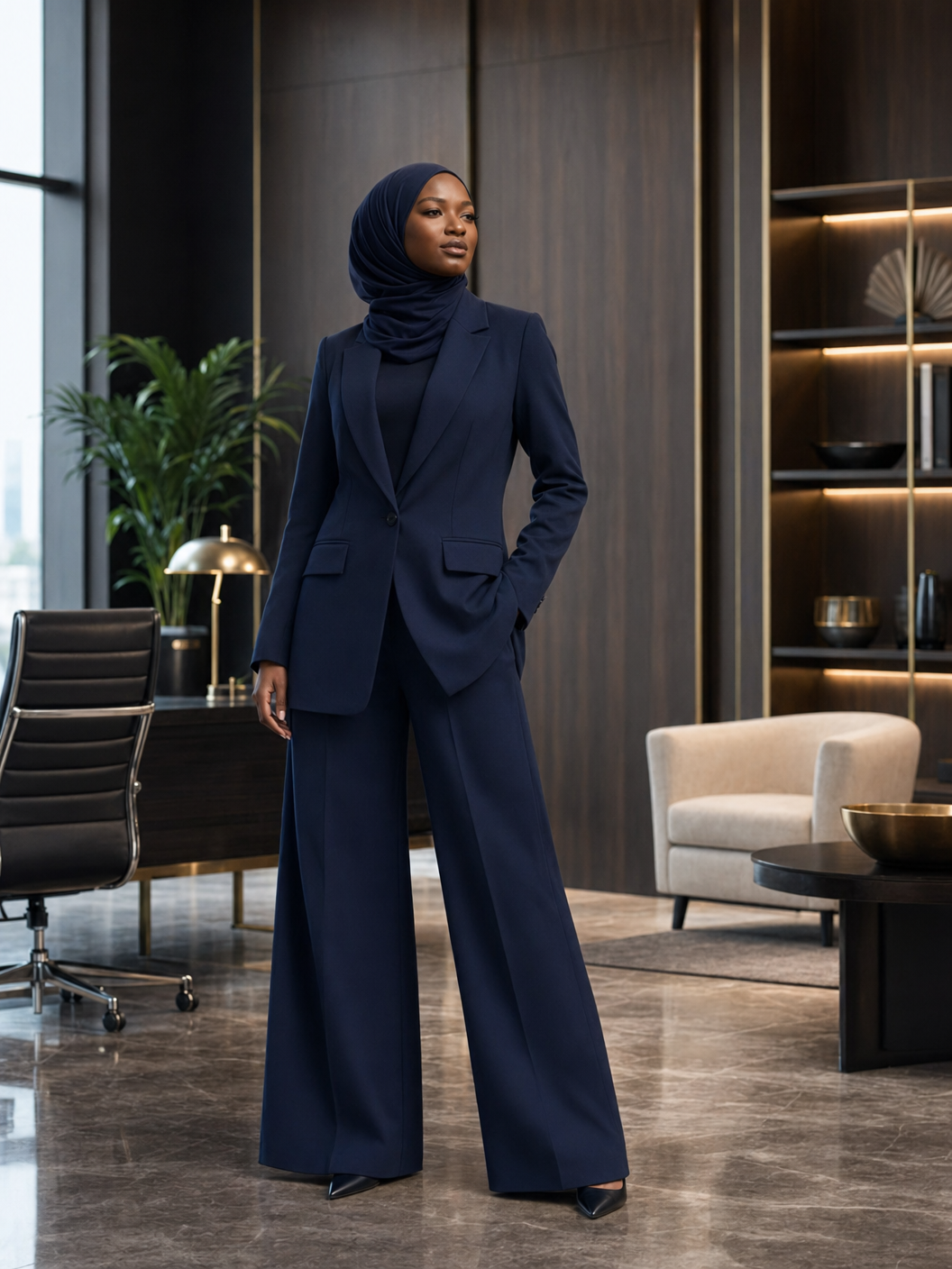 Mariam Embroidered Suit